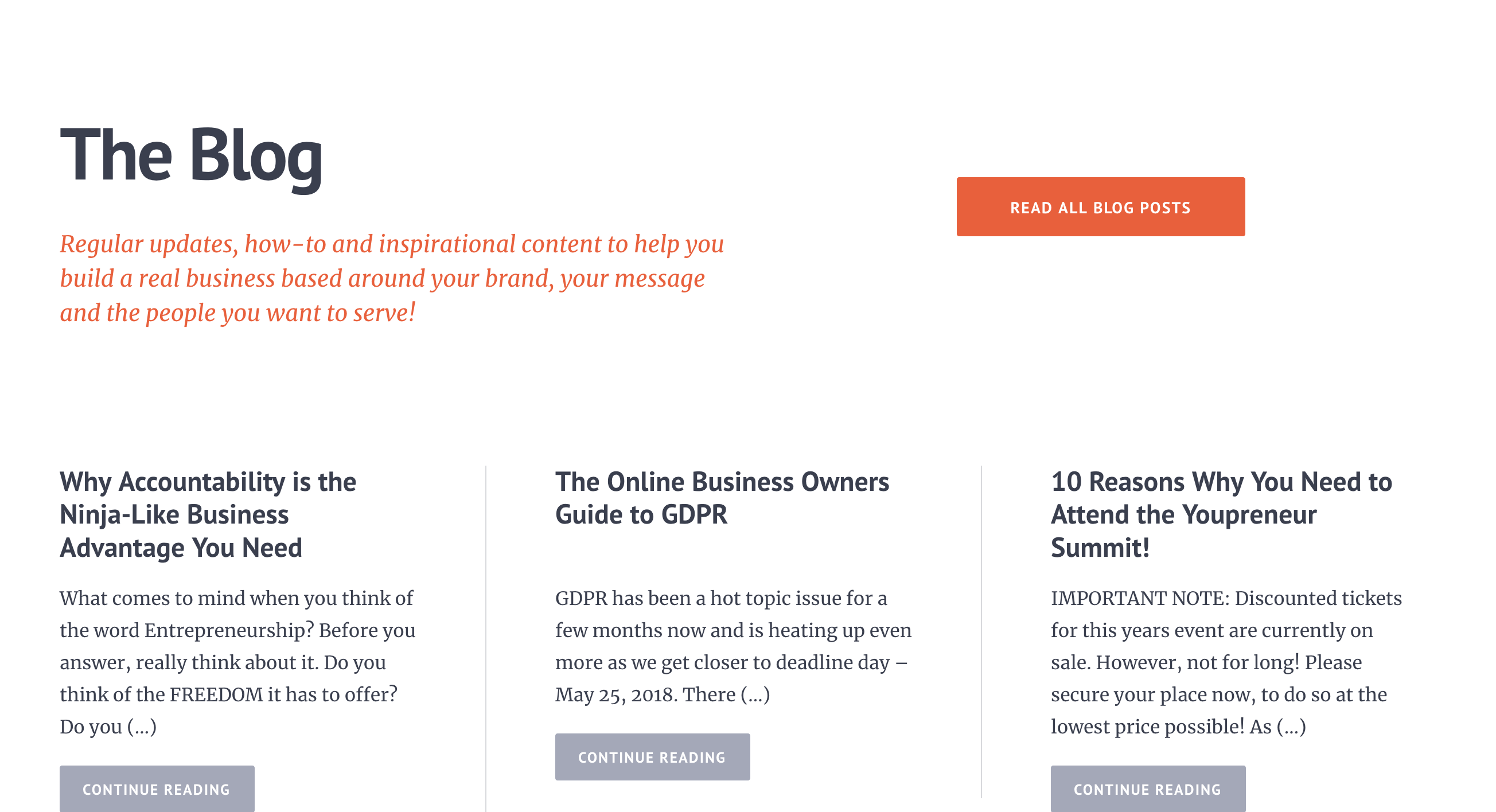 Chrisducker Blog component screenshot