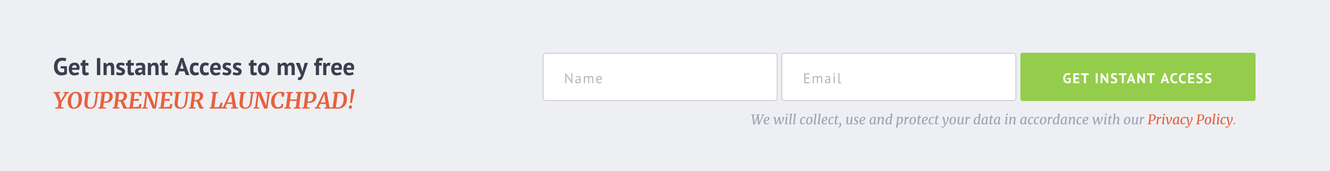 Chrisducker Signup component screenshot