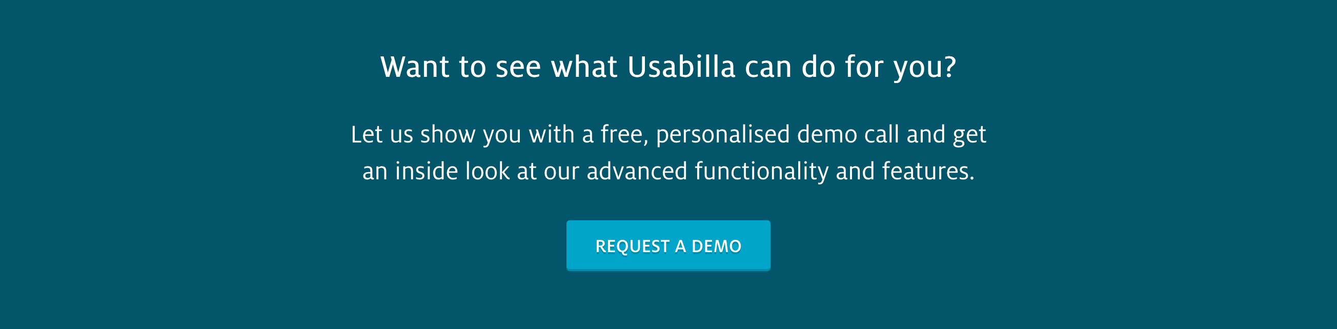 Usabilla  component screenshot