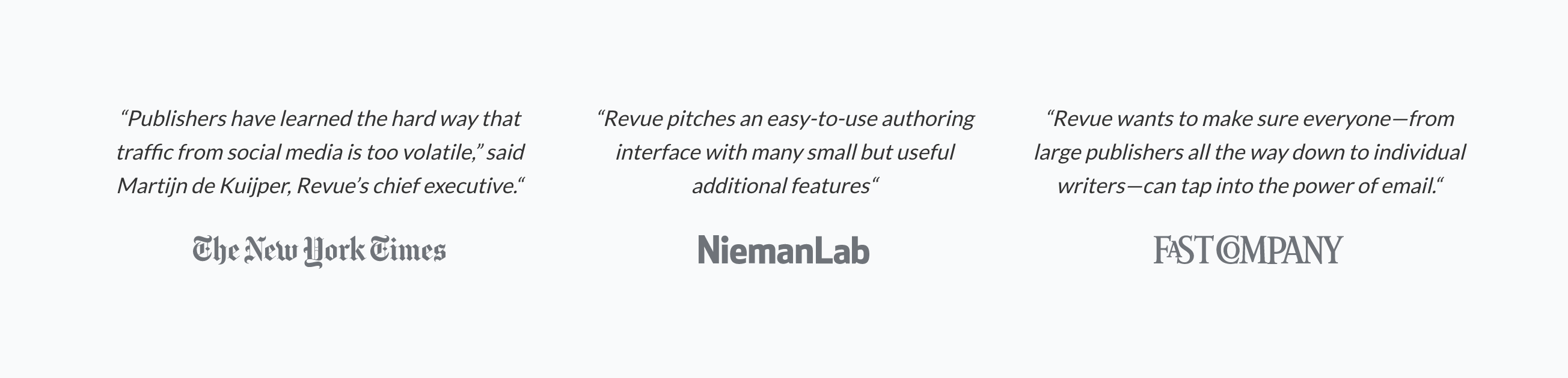 Revue  component screenshot