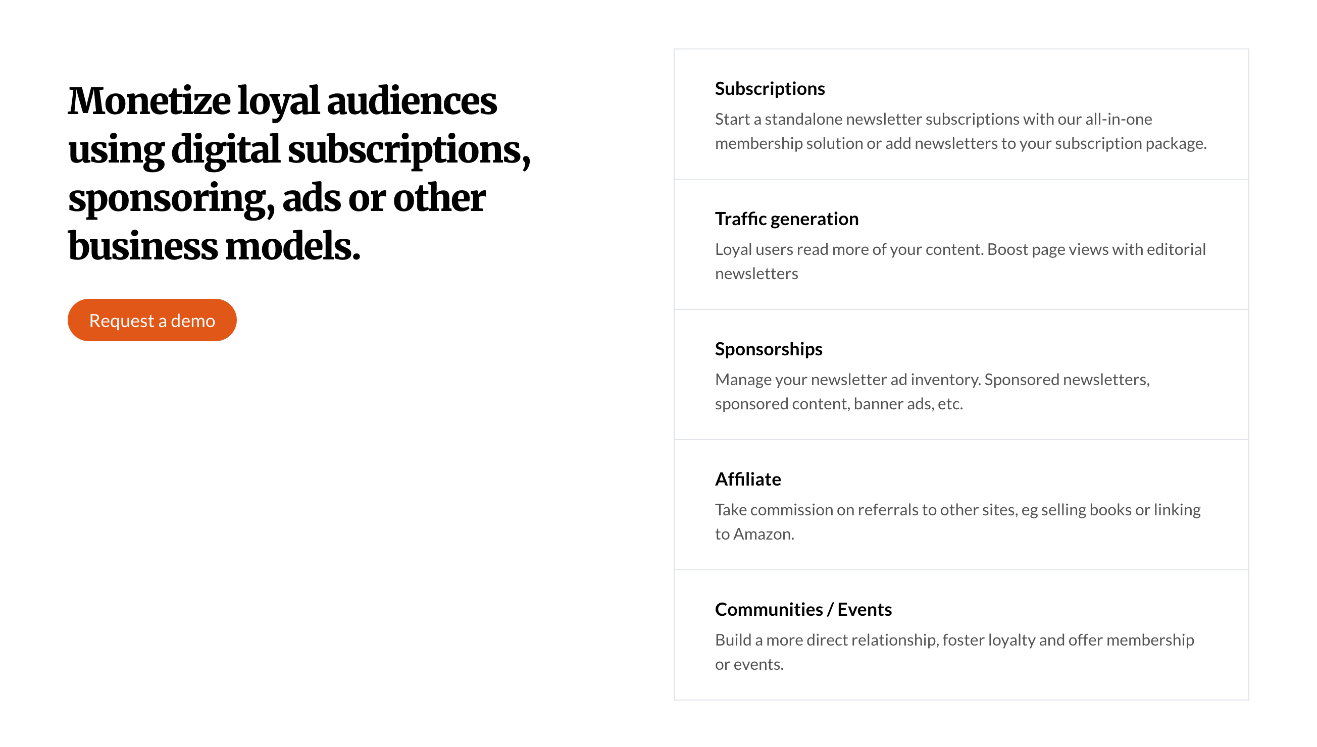 Revue  component screenshot