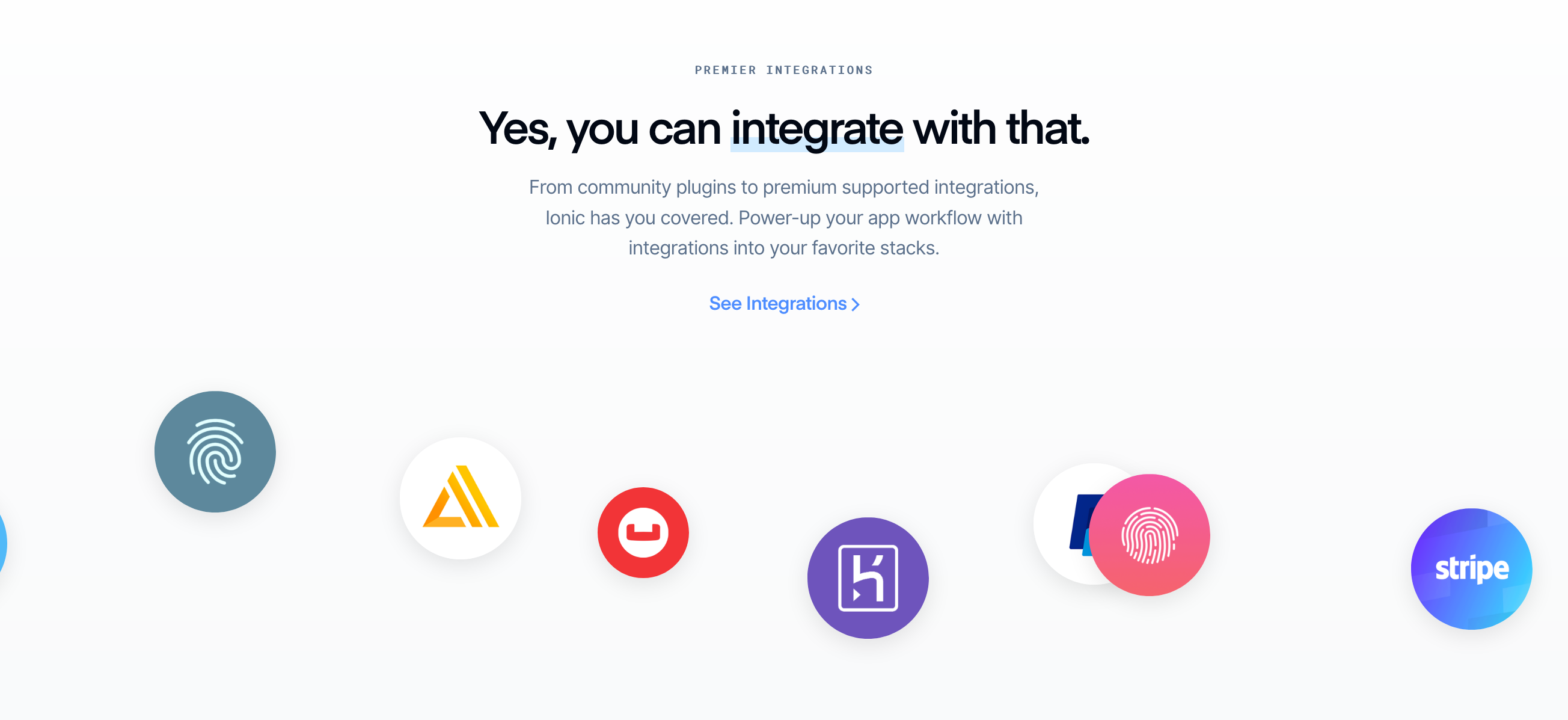Ionic  component screenshot