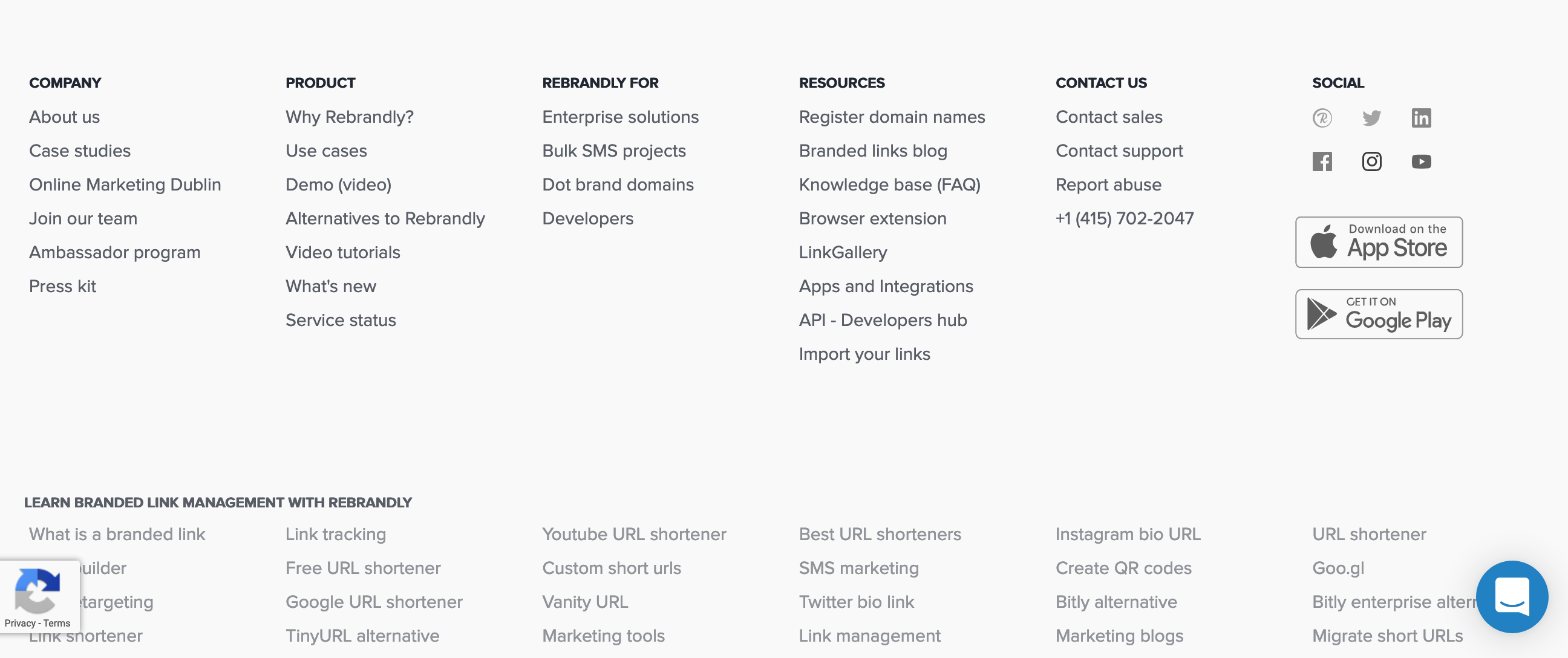 Rebrandly  component screenshot