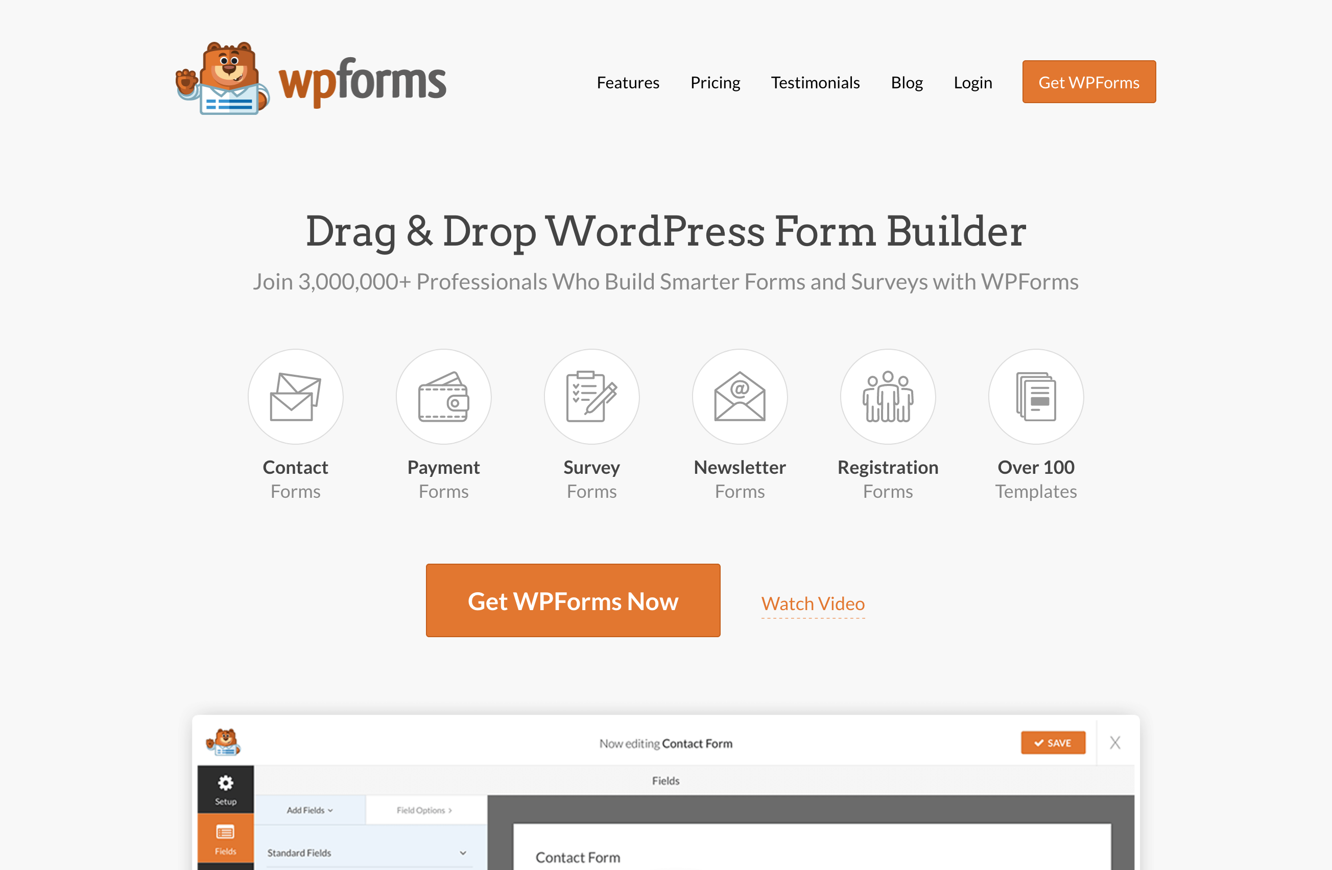 Wpforms  component screenshot