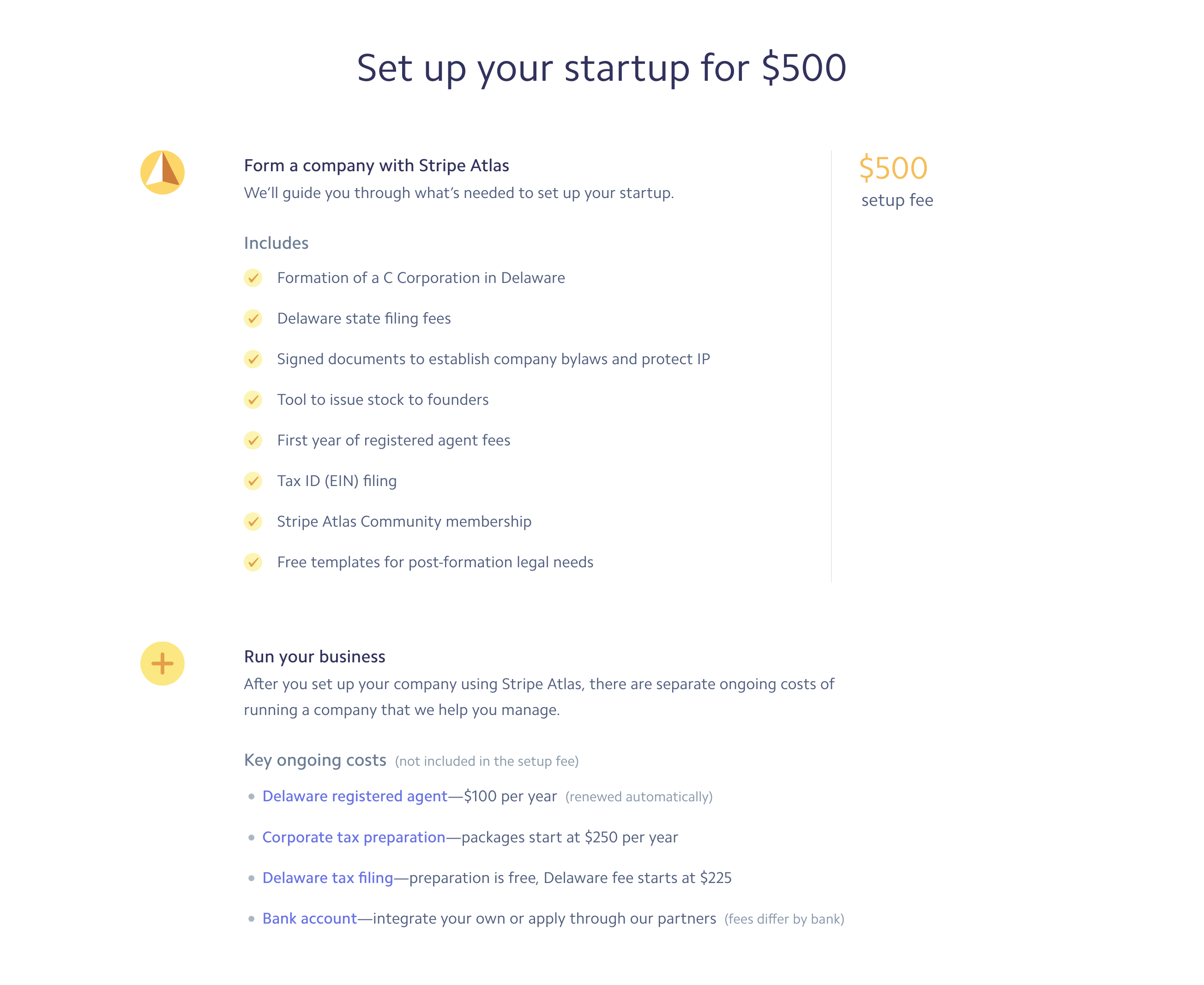 Stripe  component screenshot
