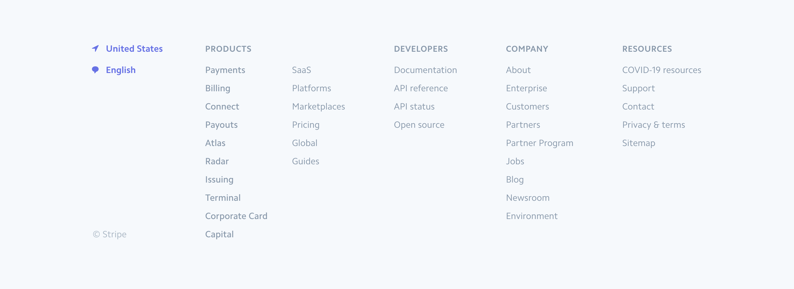 Stripe  component screenshot