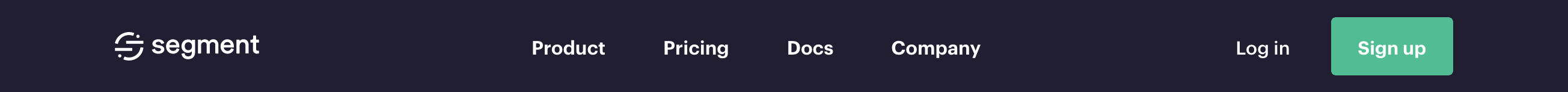 Segment  component screenshot
