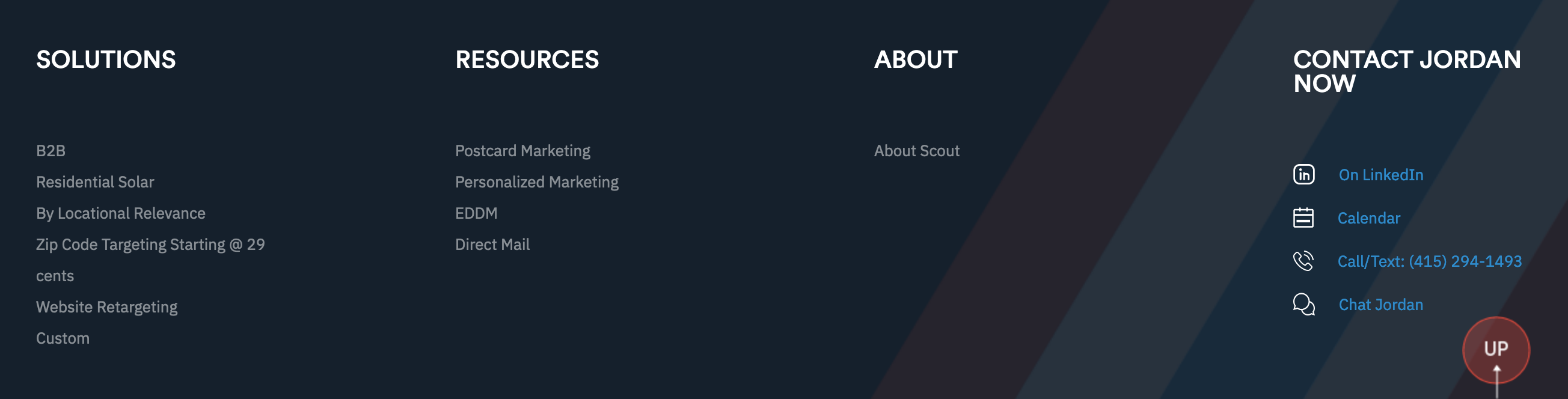 Sendwithscout  component screenshot