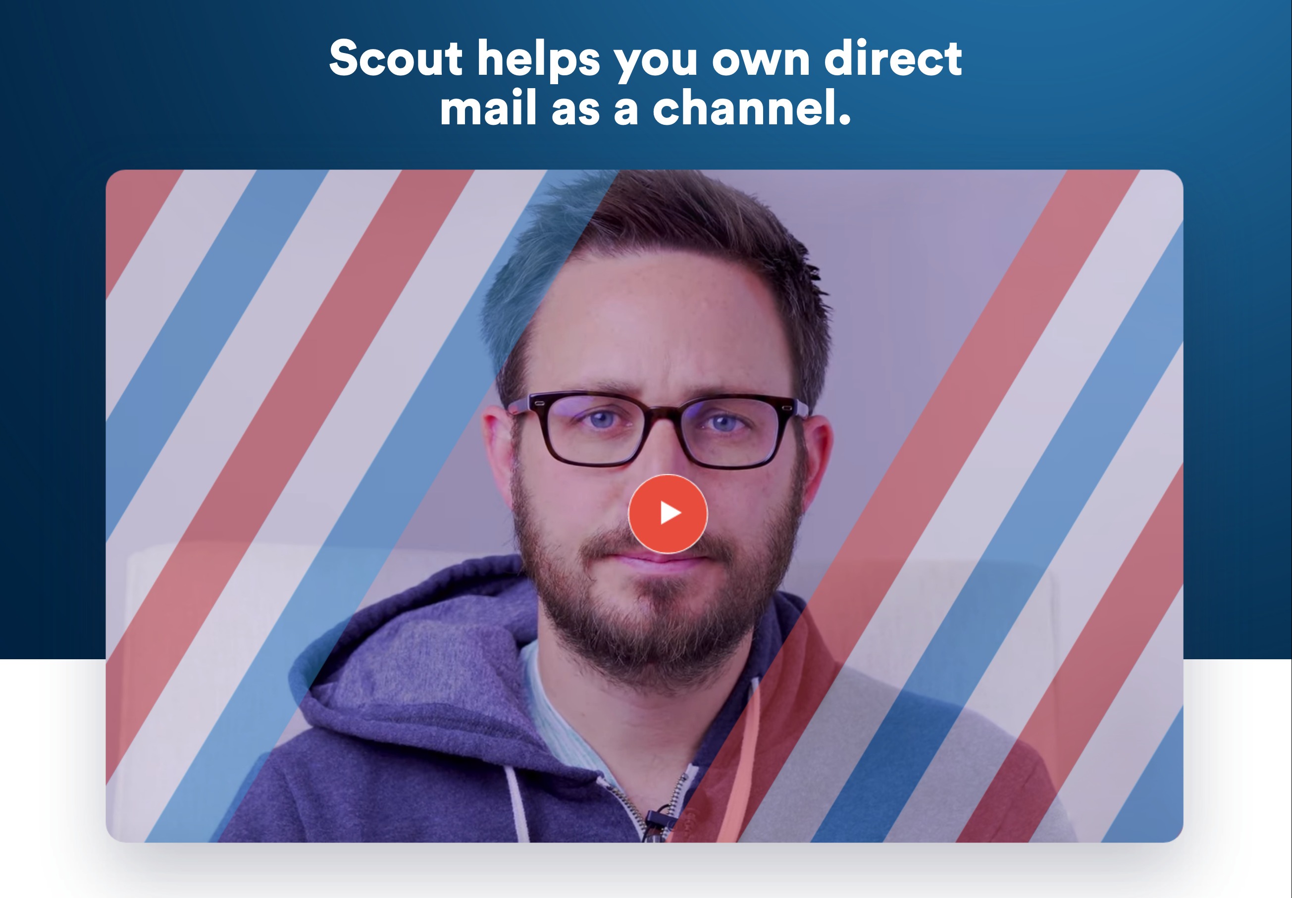 Sendwithscout  component screenshot