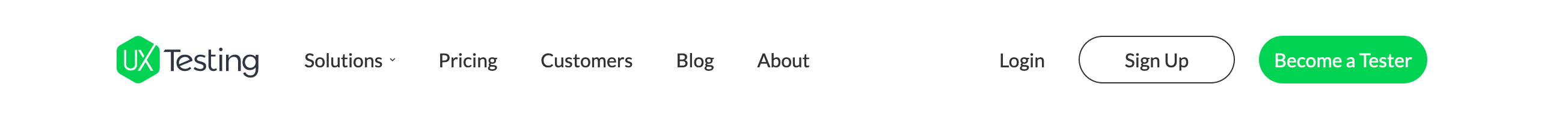 Uxtesting  component screenshot