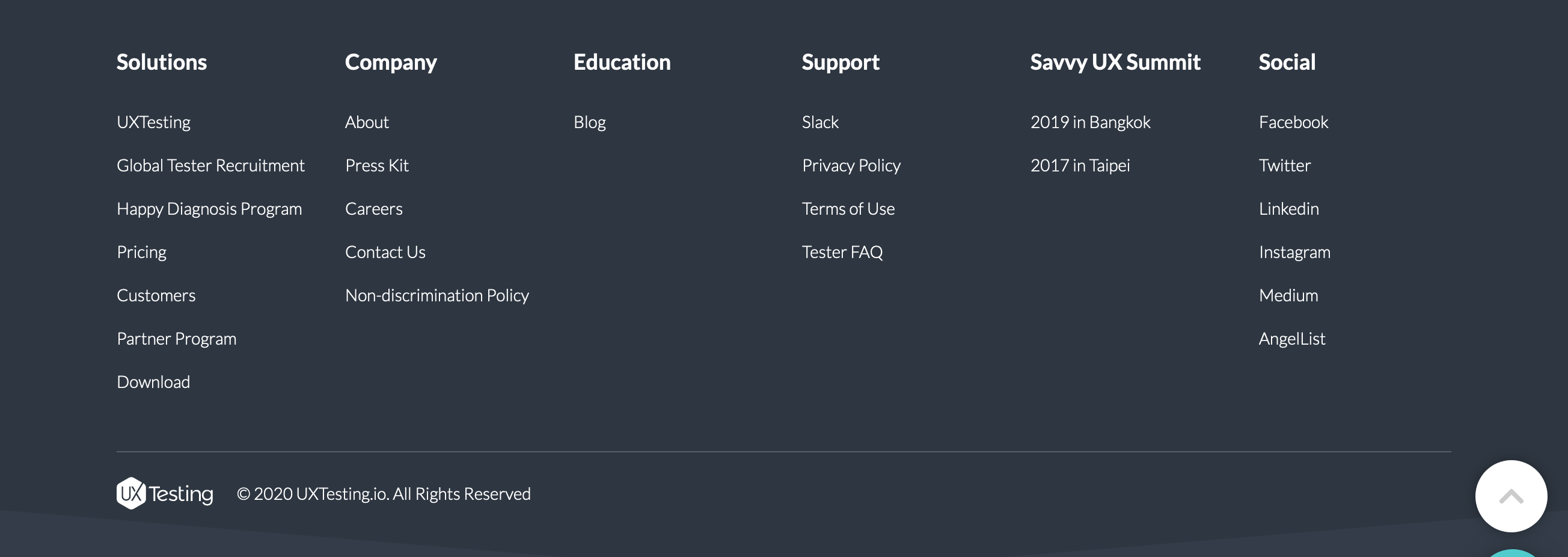 Uxtesting  component screenshot