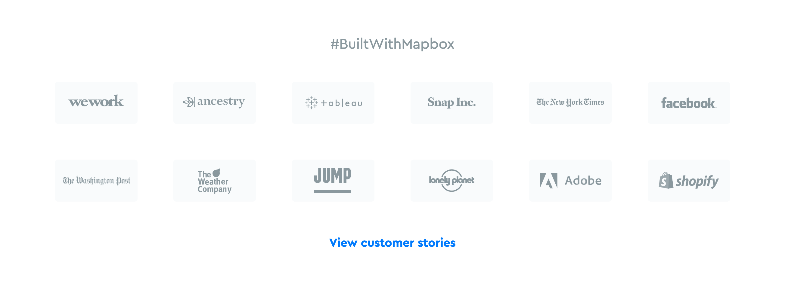 Mapbox  component screenshot