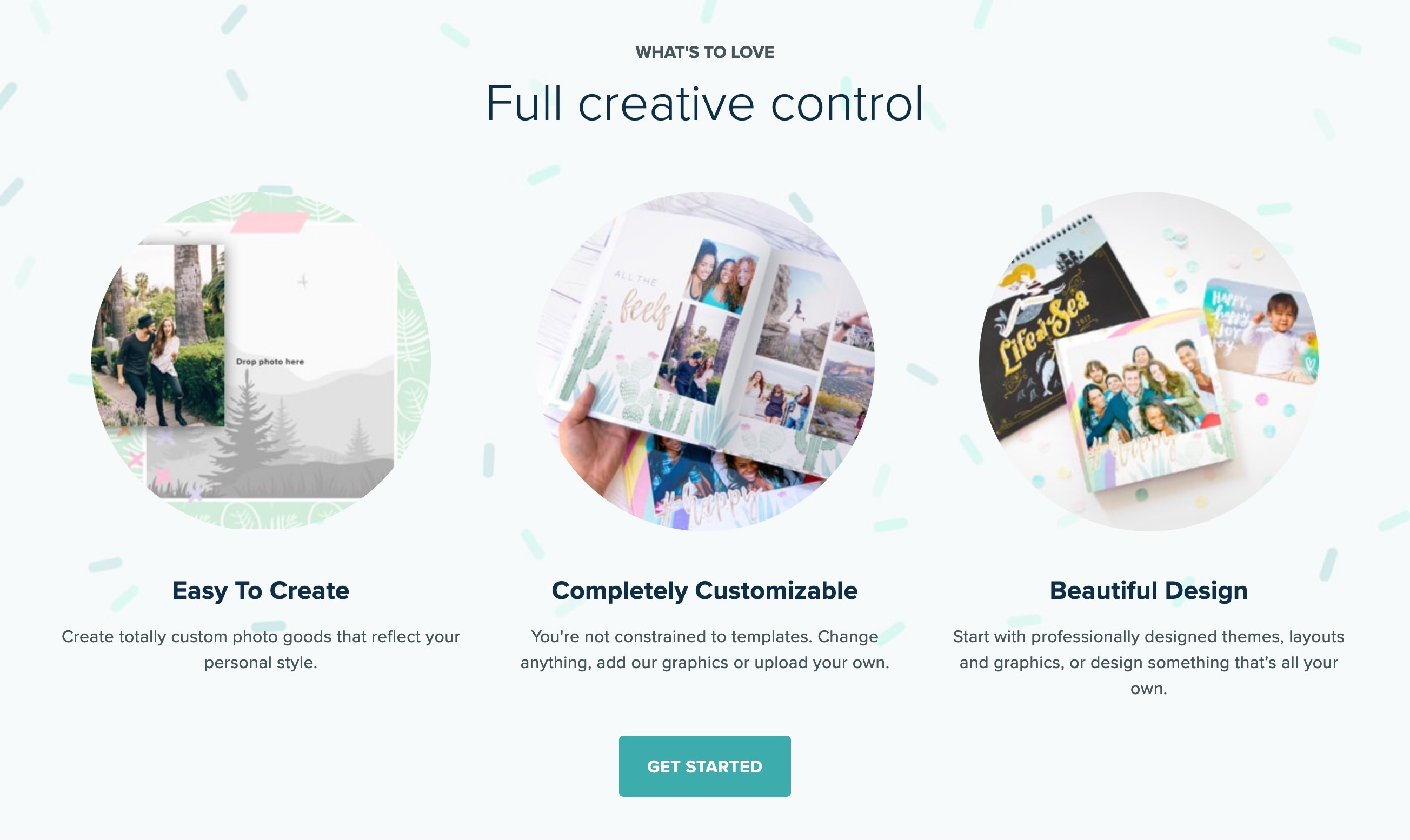 Montagebook  component screenshot