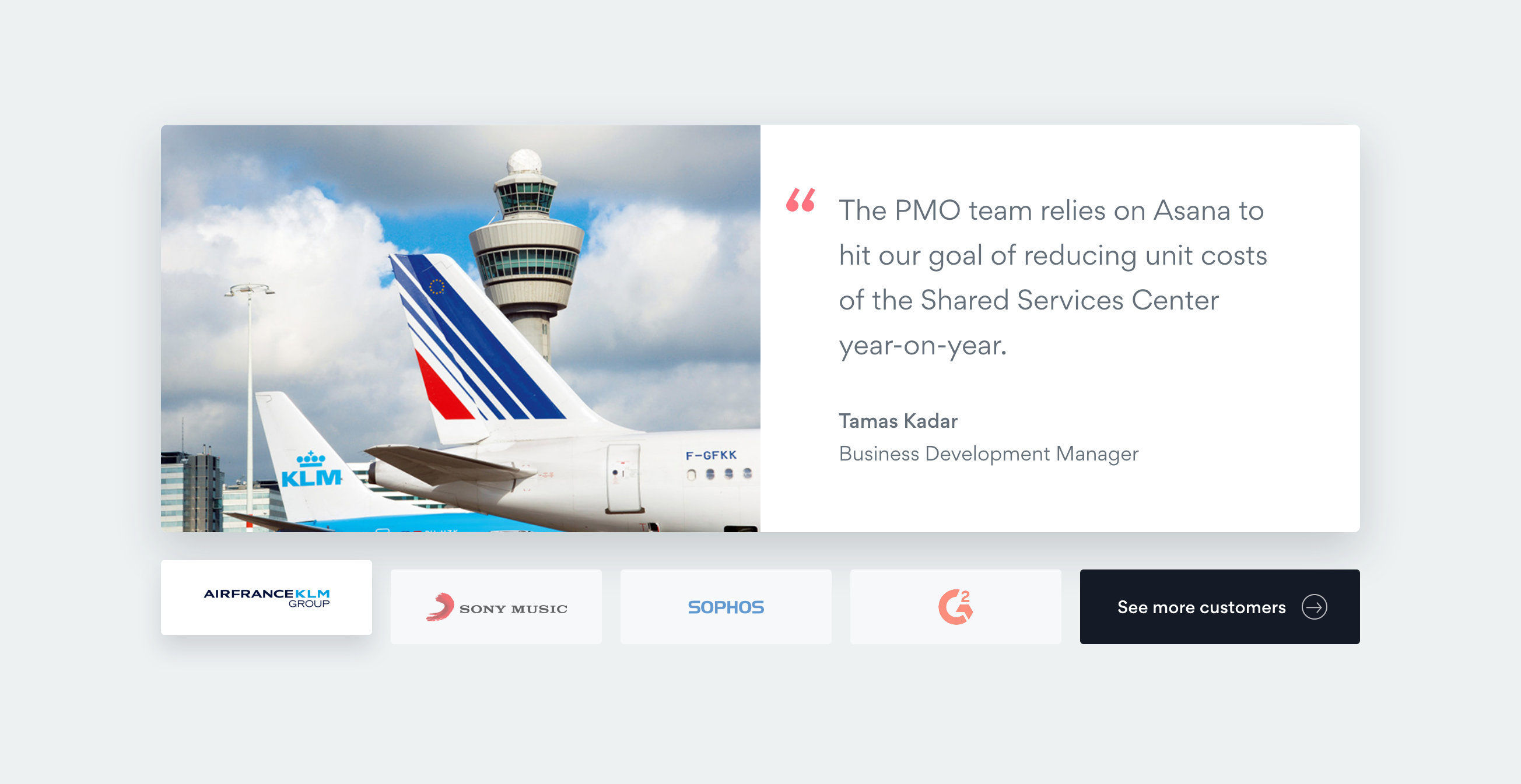 Asana  component screenshot