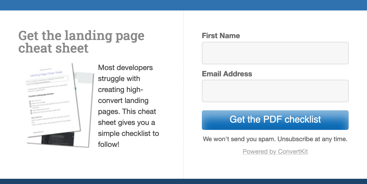 Devmarketing  component screenshot