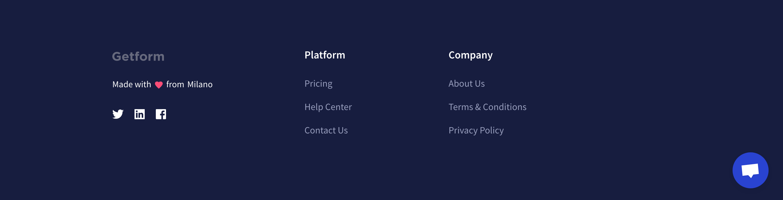 Getform  component screenshot