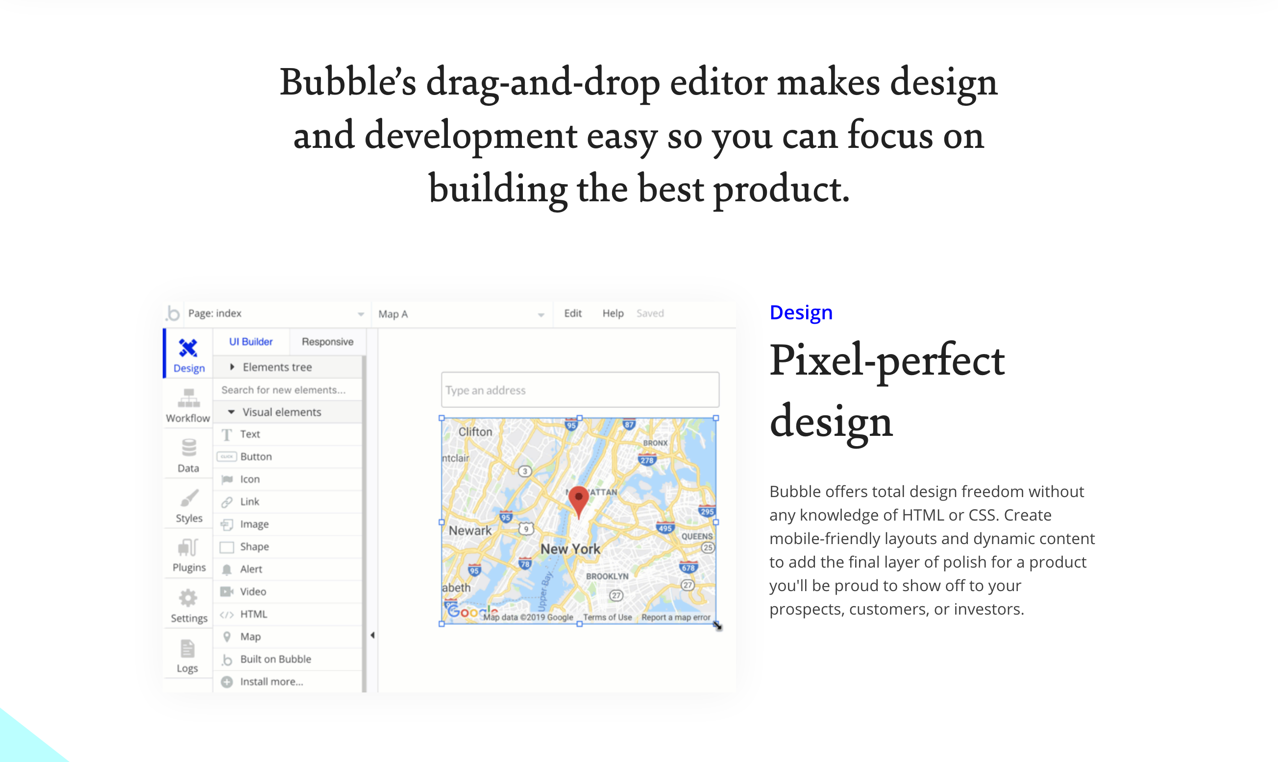 Bubble  component screenshot