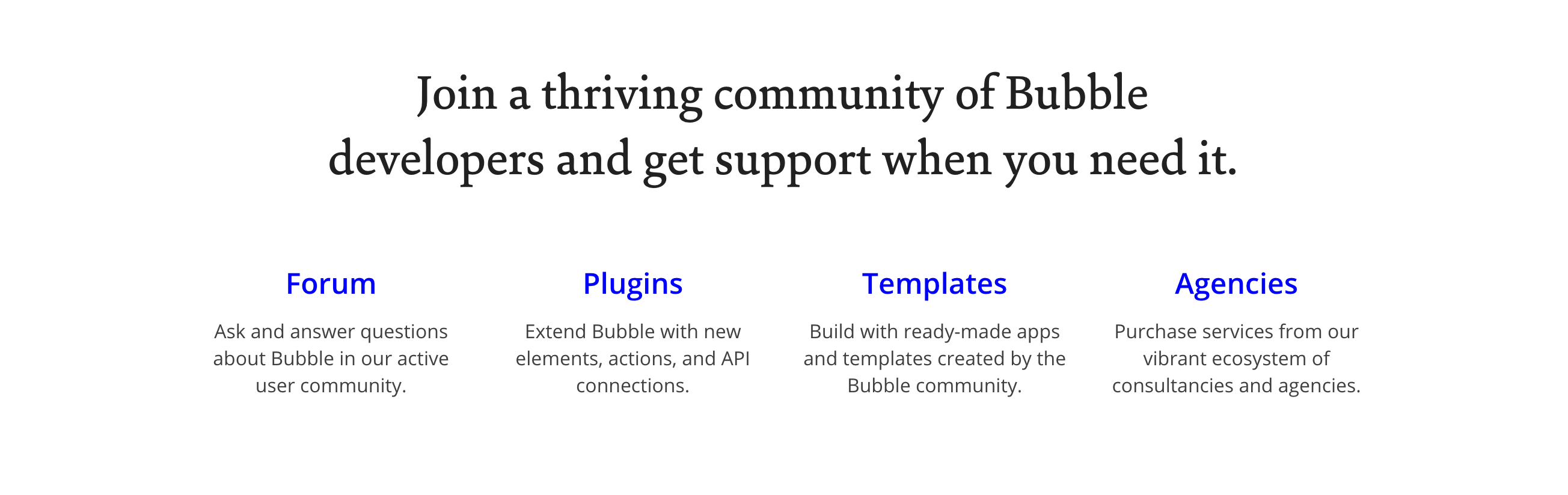 Bubble  component screenshot