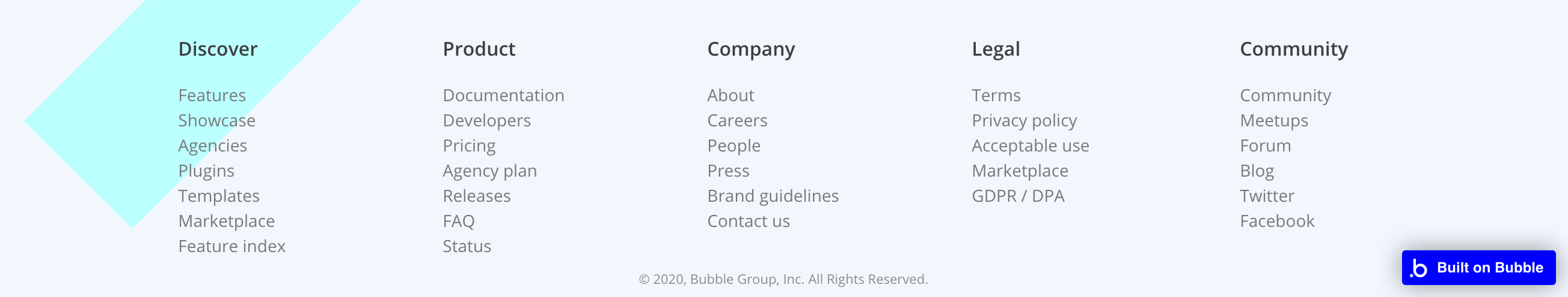 Bubble  component screenshot