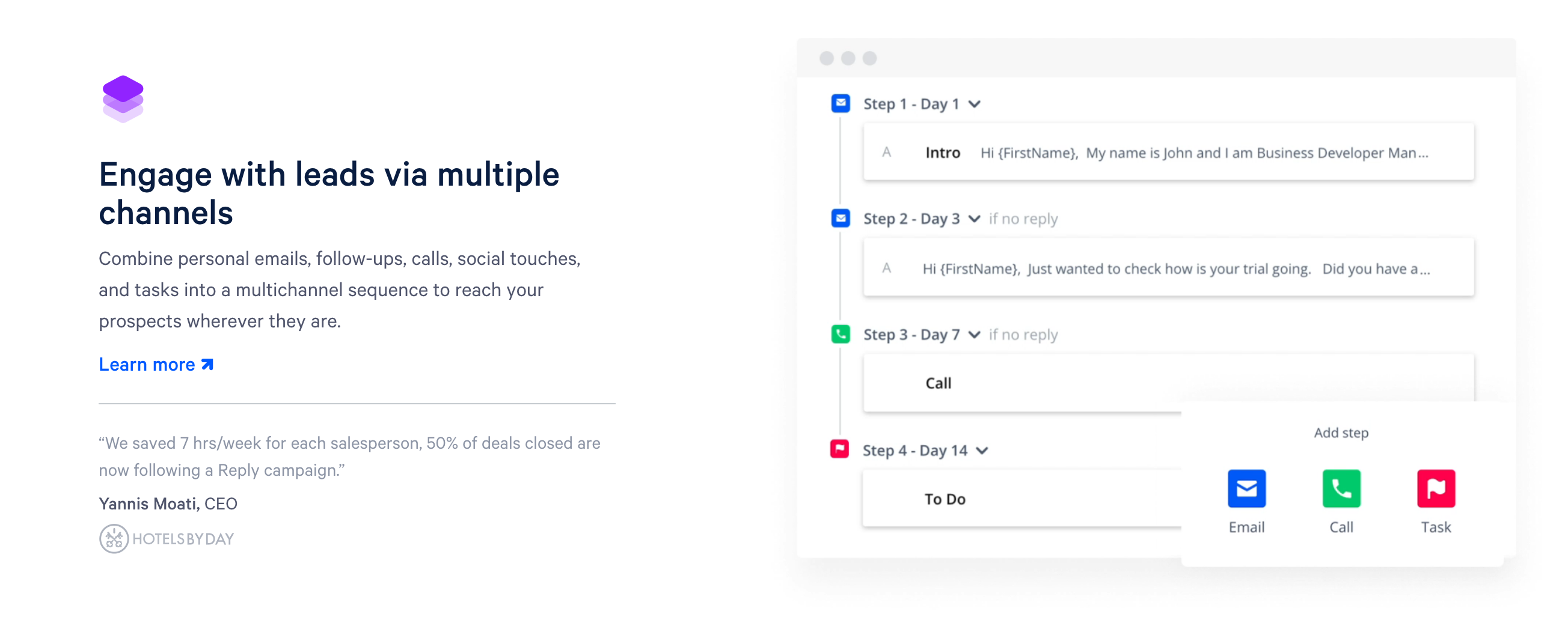 Replyapp  component screenshot
