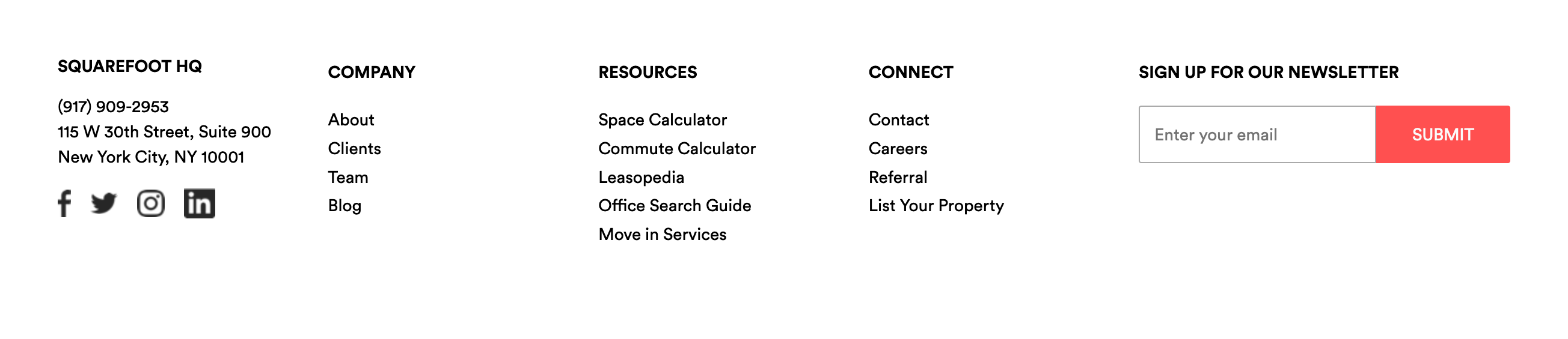 Thesquarefoot  component screenshot