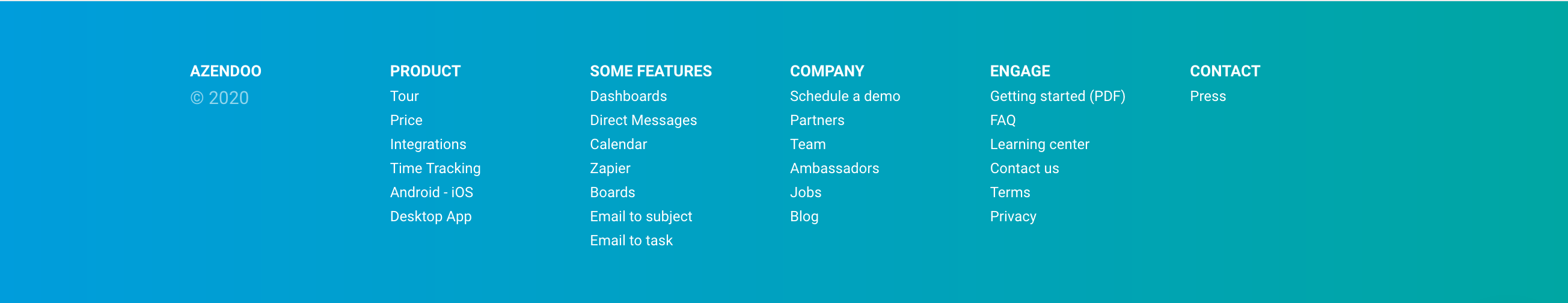 Azendoo  component screenshot
