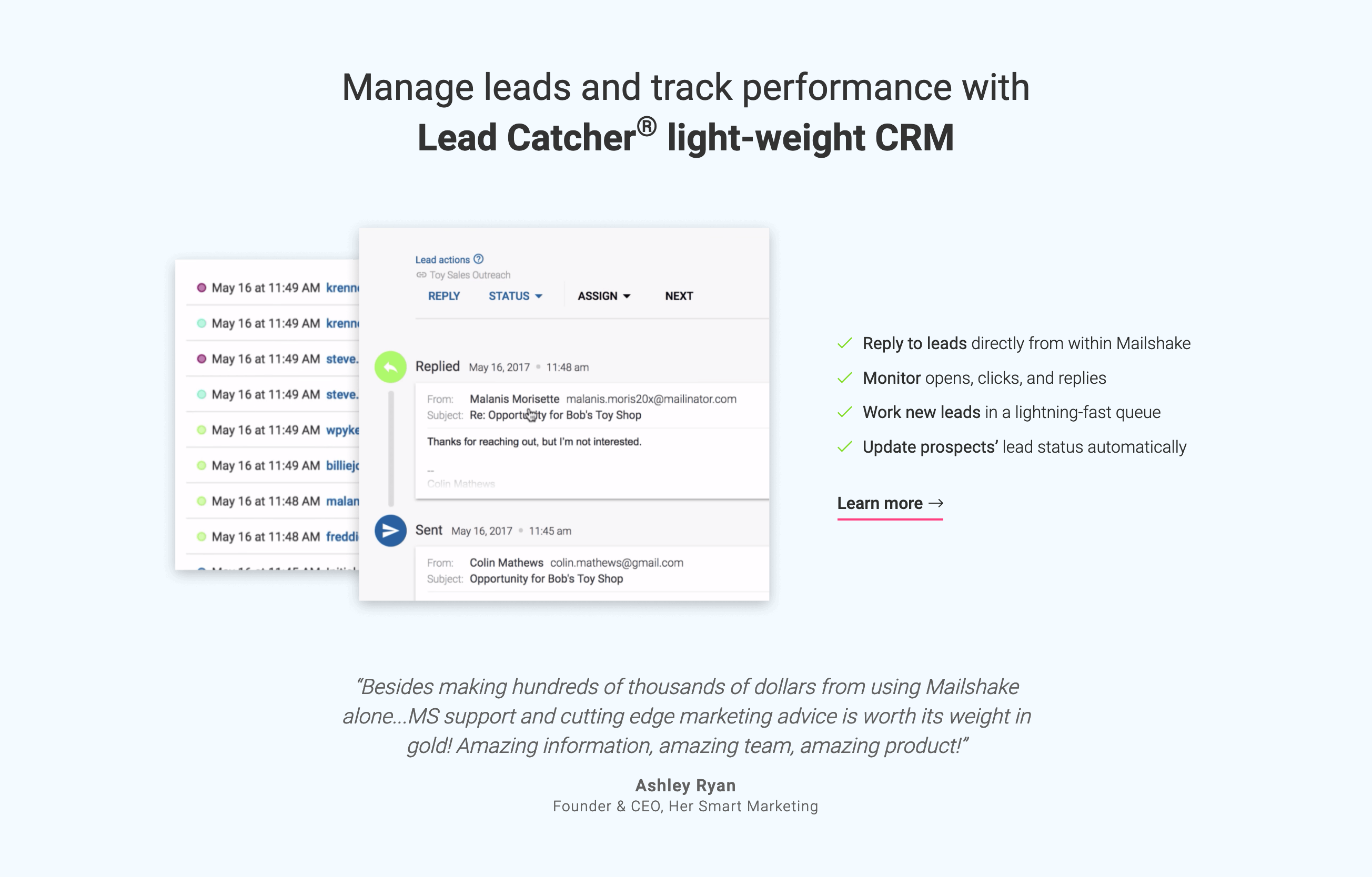 Contentmarketer  component screenshot