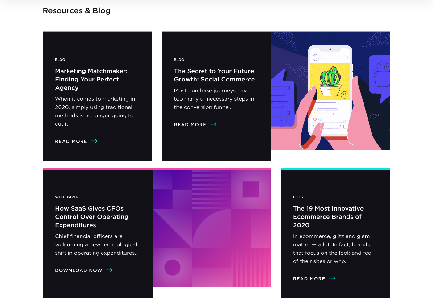 Bigcommerce Blog component screenshot