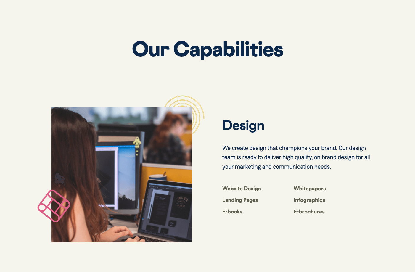 Prodigitas Content component screenshot