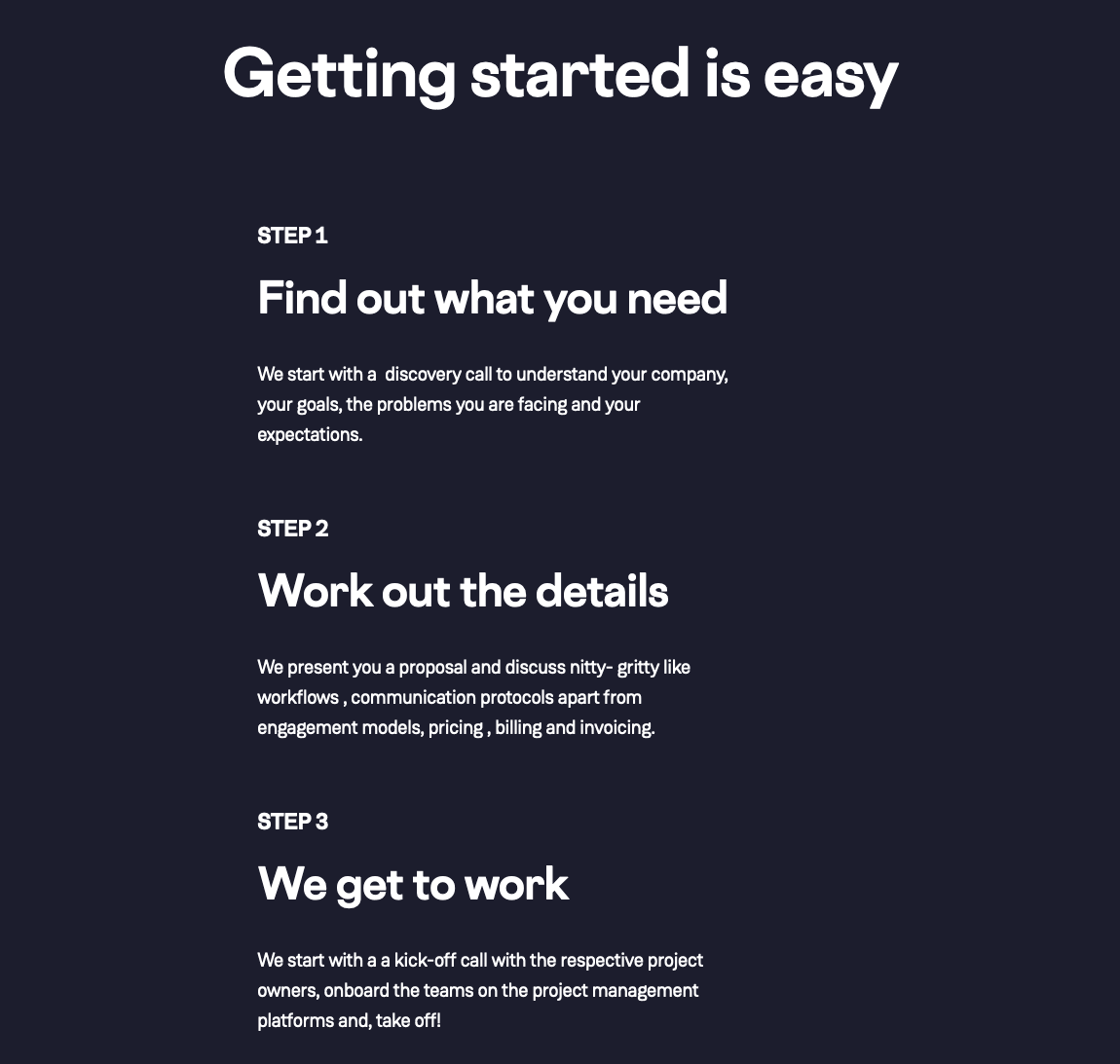 Prodigitas Steps component screenshot