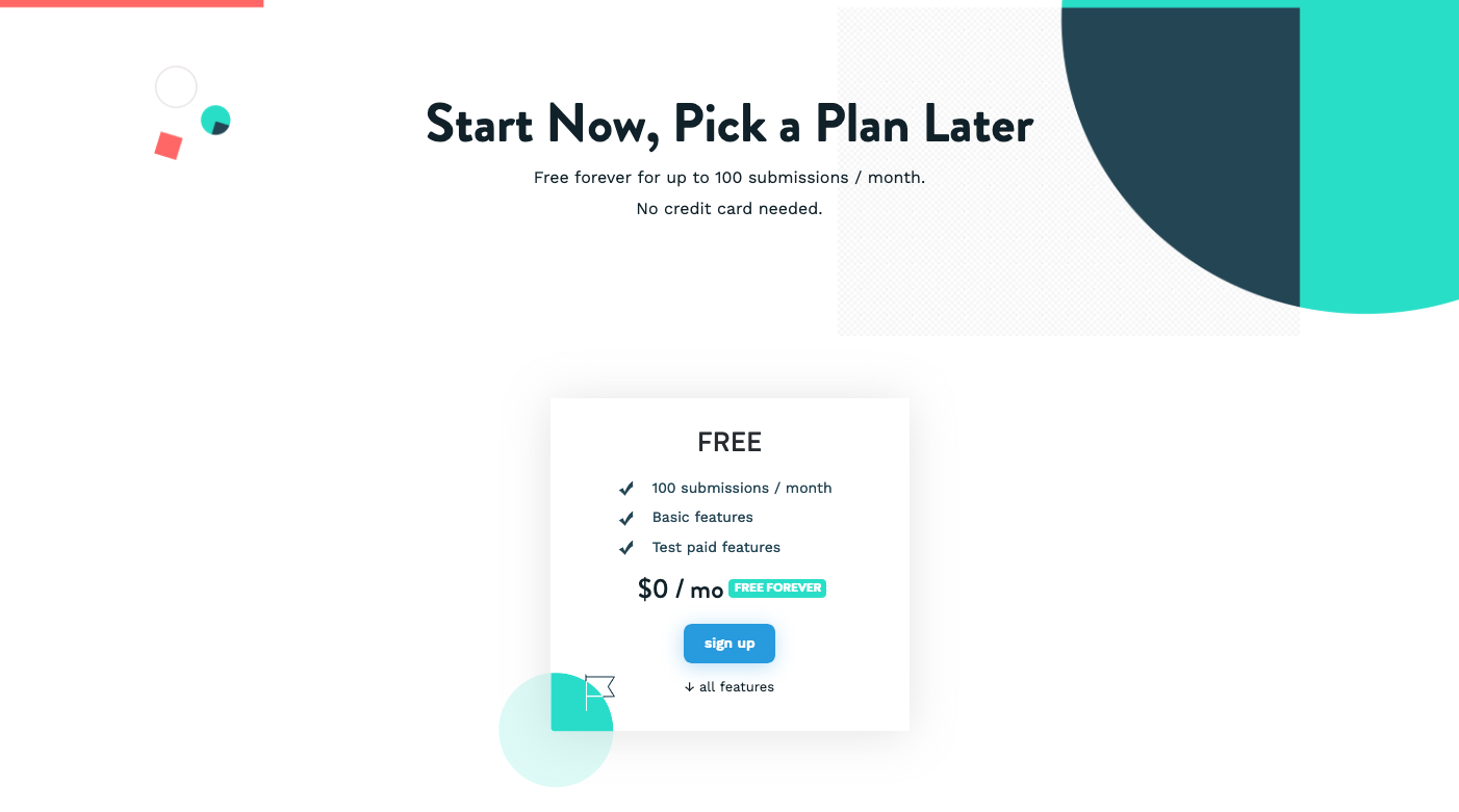 Involve Pricing component screenshot