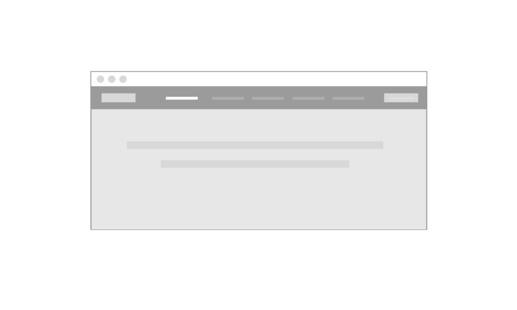 Highlight the page your visitor is currently on cover