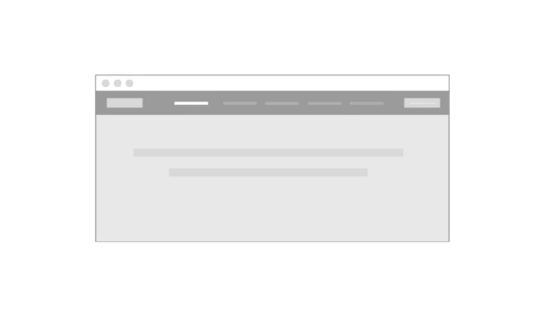 Highlight the page your visitor is currently on cover