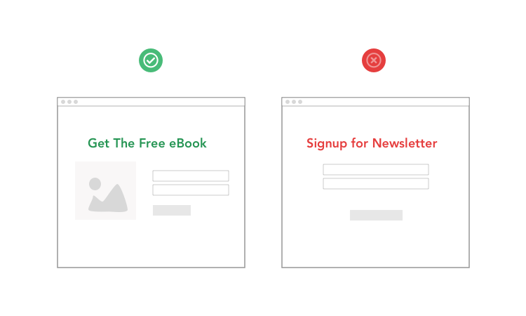 Provide a little gift for signing up cover