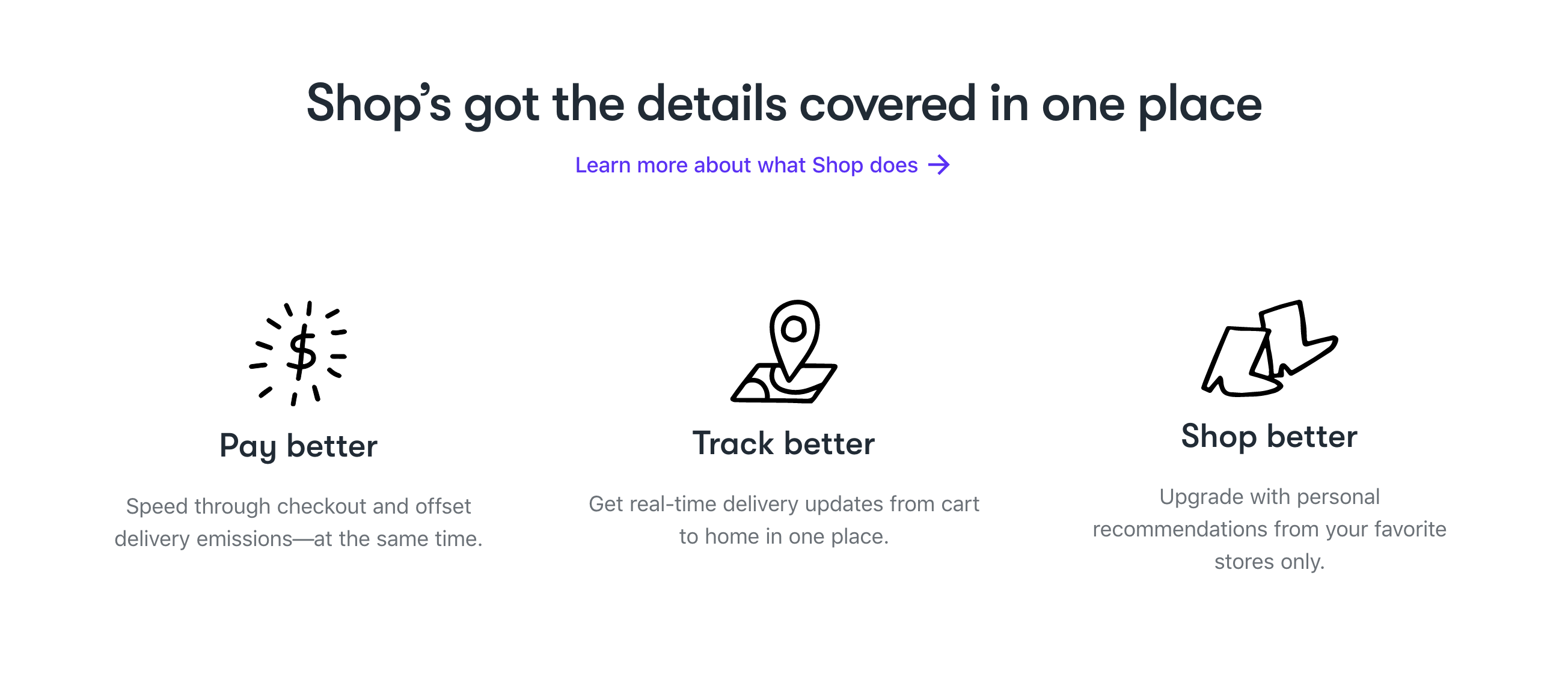 Shop Feature component screenshot