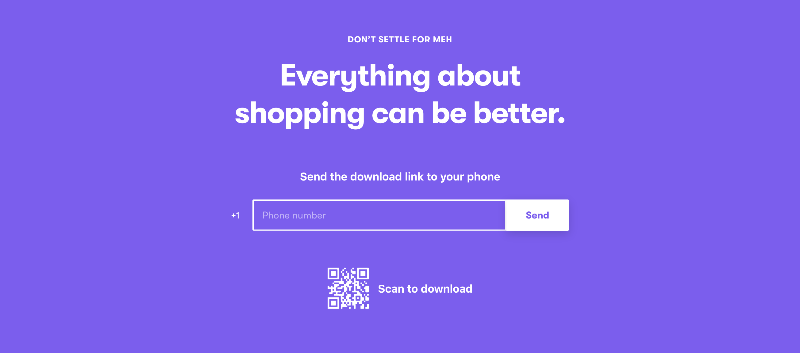 Shop Call To Action component screenshot