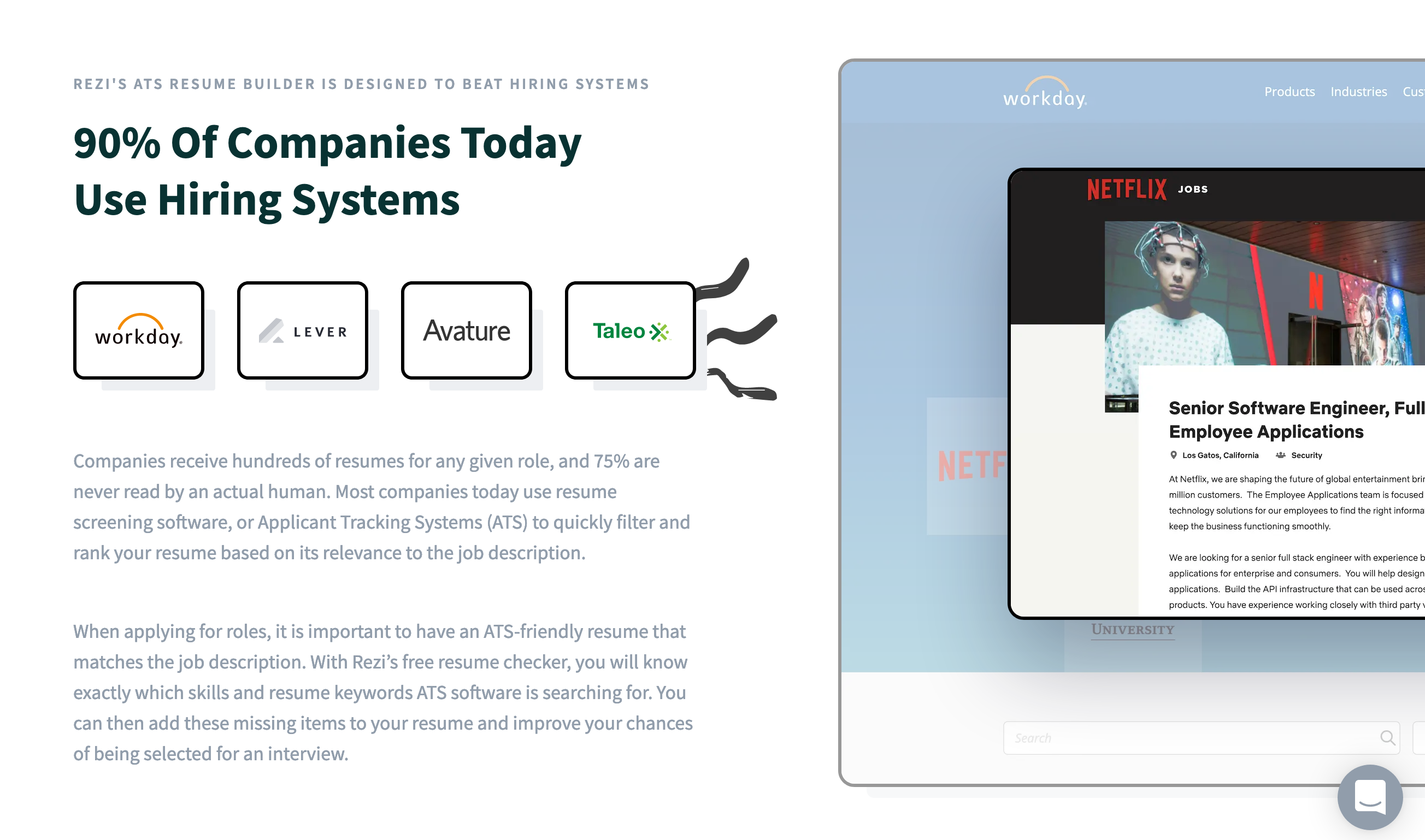 Rezi Content component screenshot