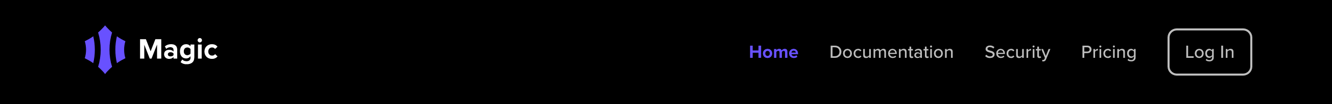 Magic Header component screenshot