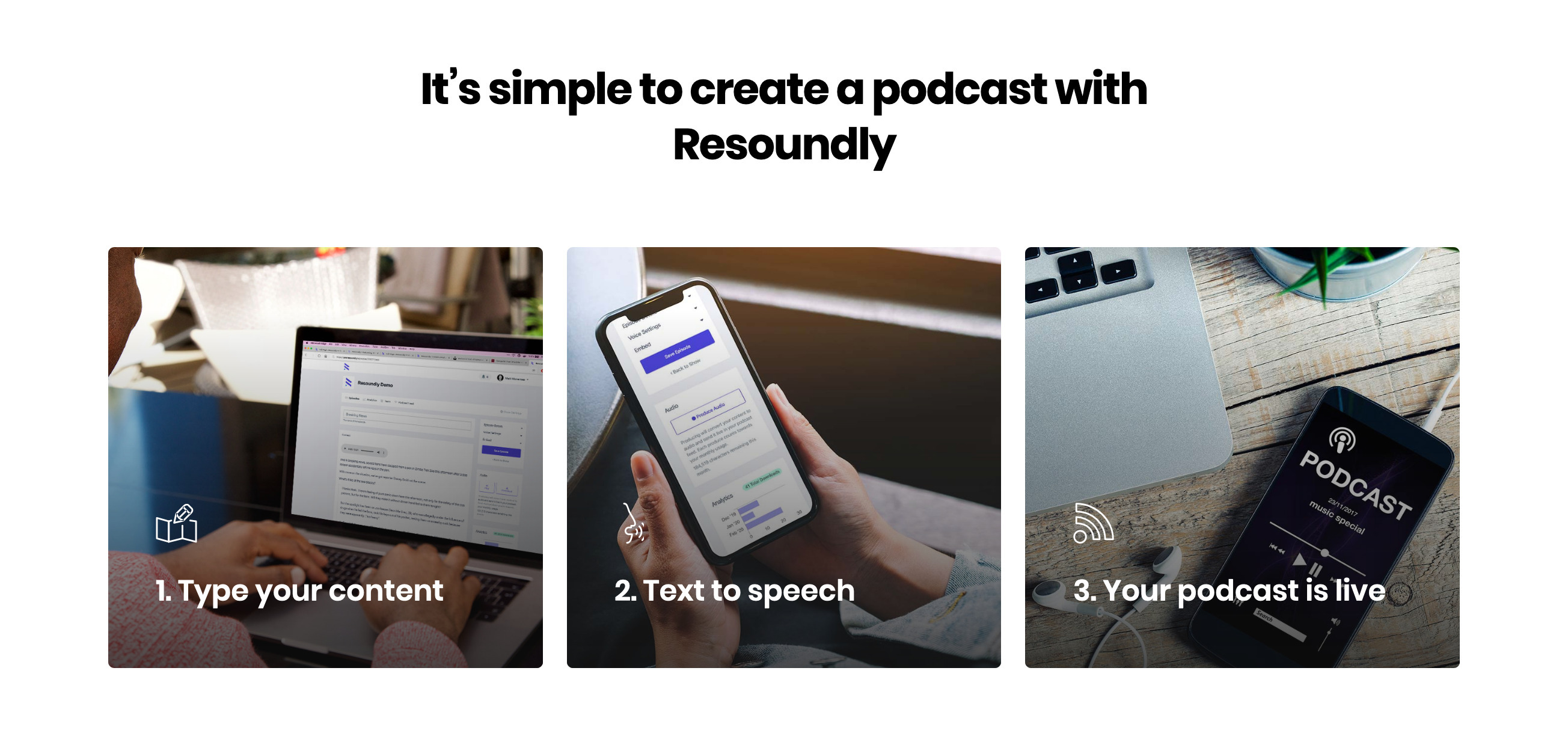 Resound Steps component screenshot