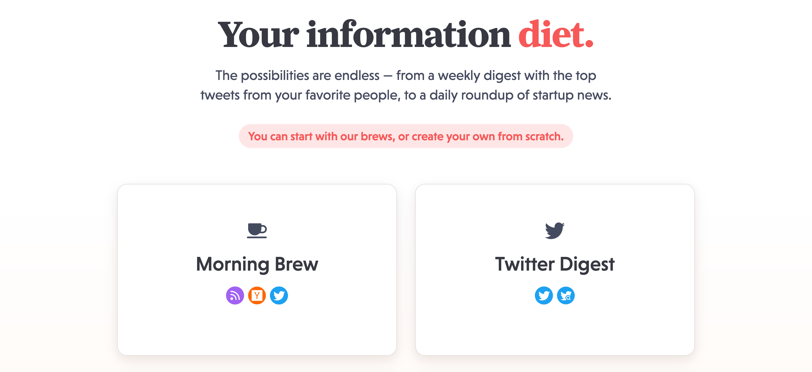 Mailbrew Content component screenshot