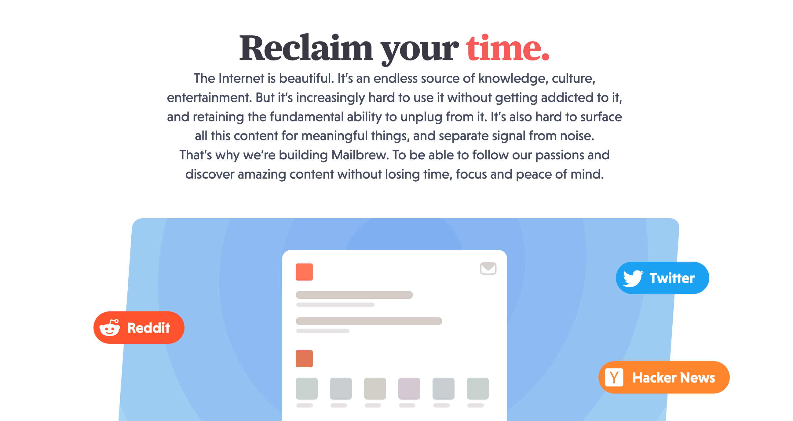 Mailbrew Content component screenshot