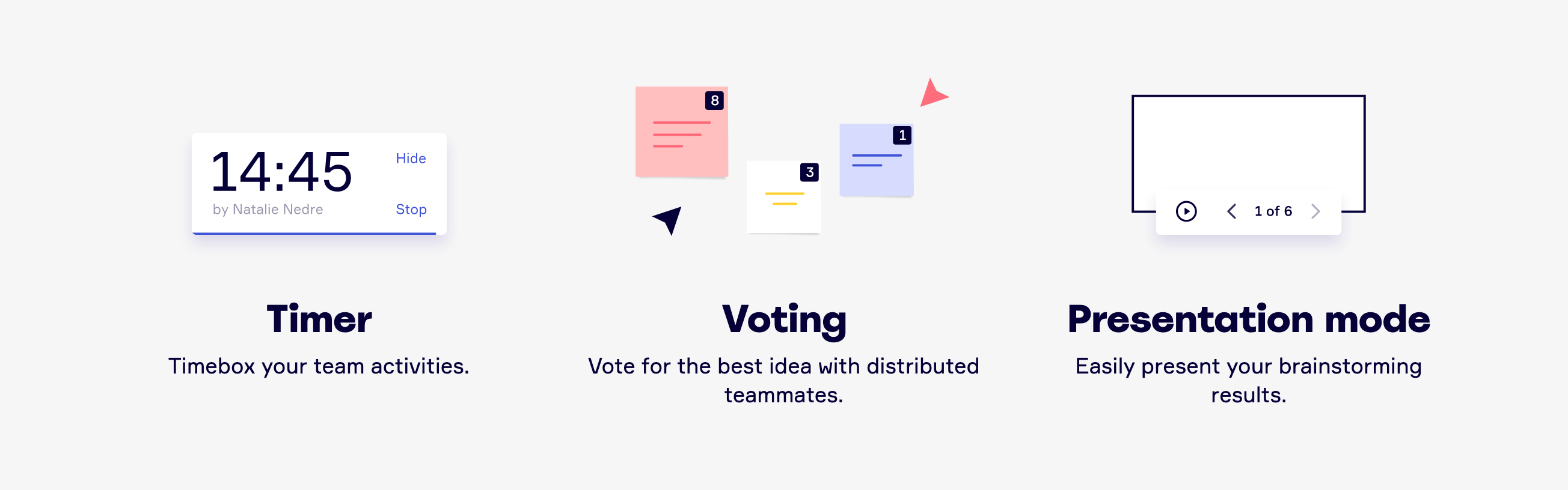 Miro Feature component screenshot