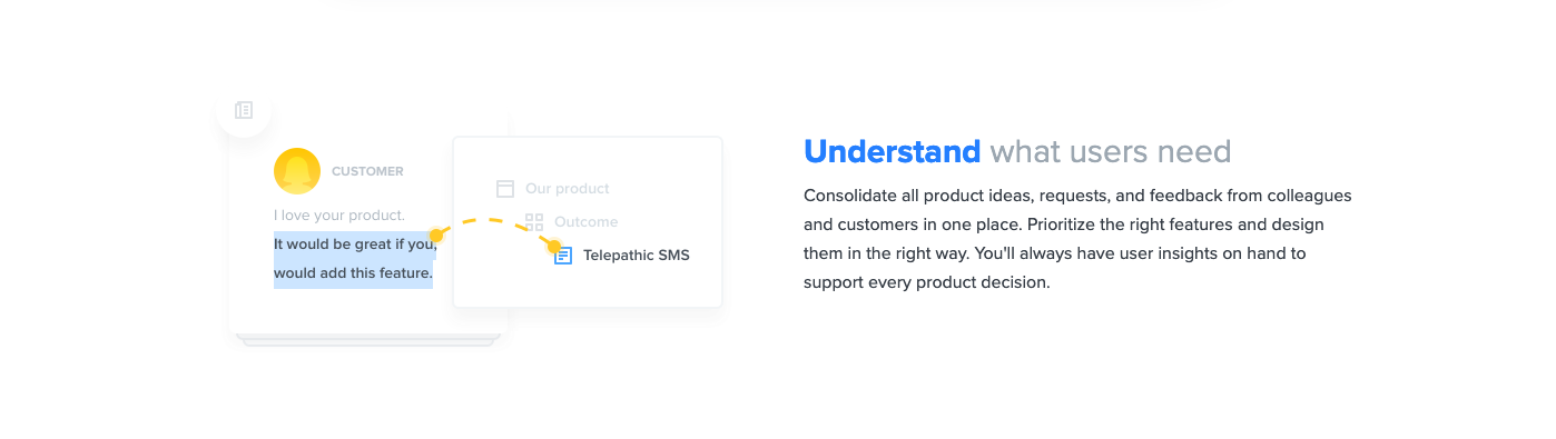 Productboard Feature component screenshot