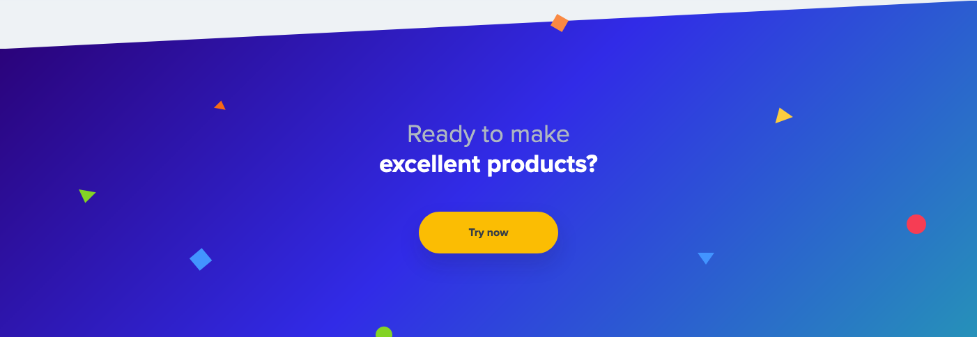 Productboard Call To Action component screenshot