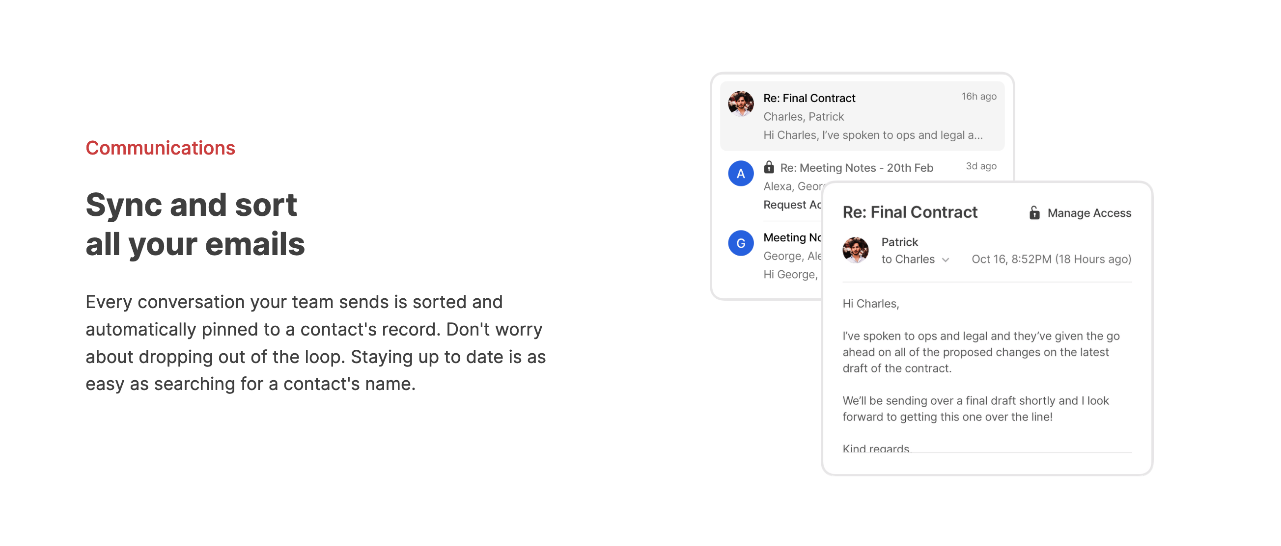 Attio Feature component screenshot