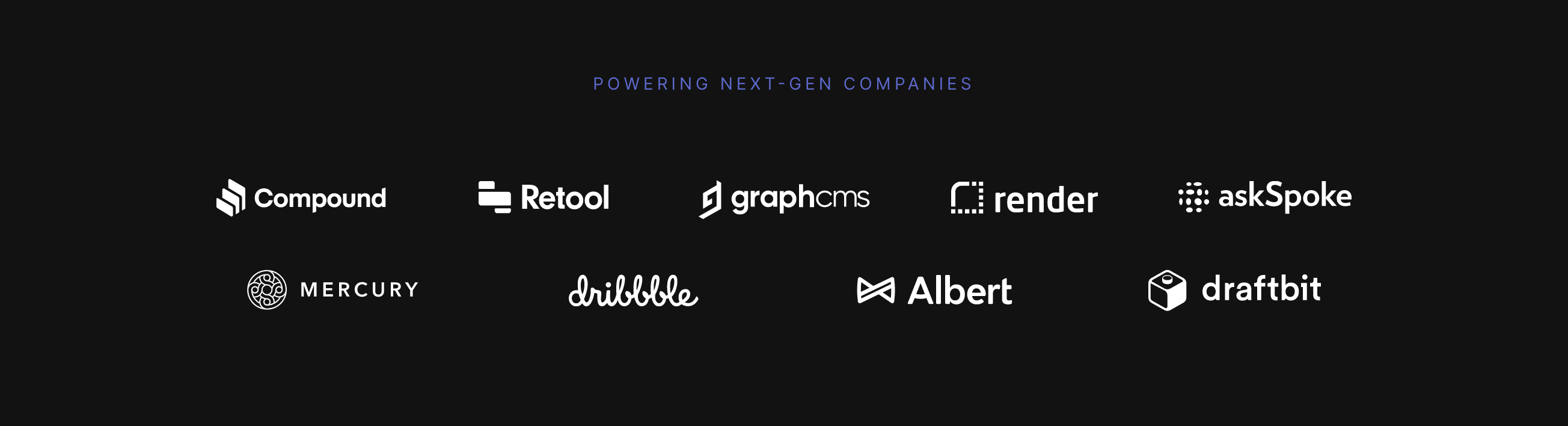 Linear Logo Cloud component screenshot