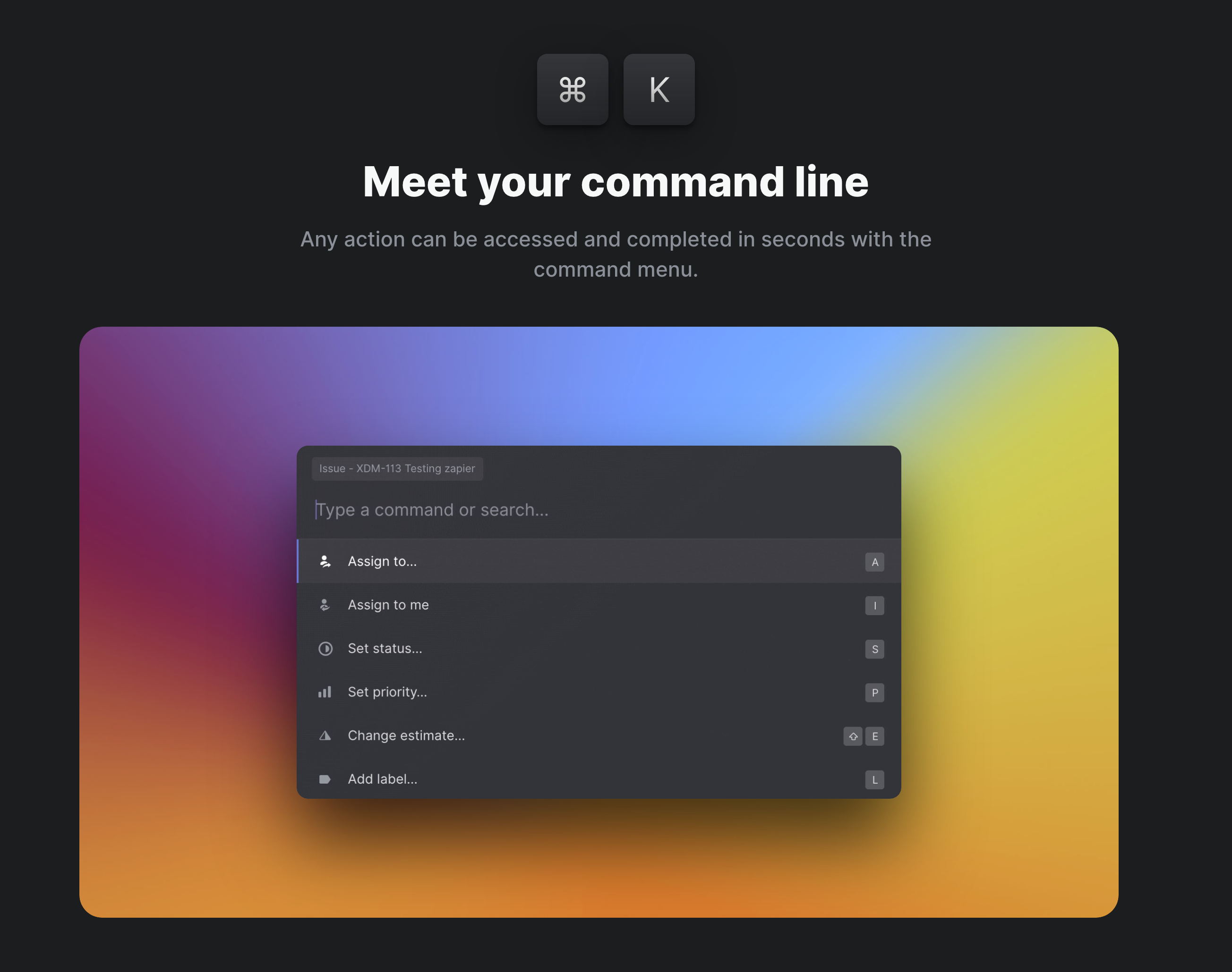 Linear Feature component screenshot