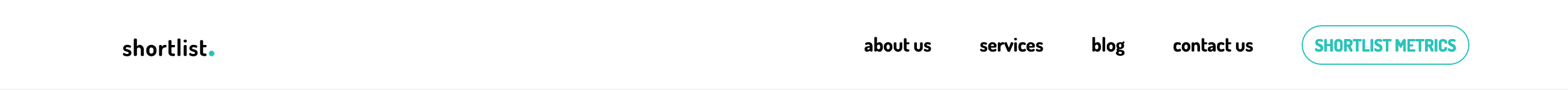 Shortlist Header component screenshot