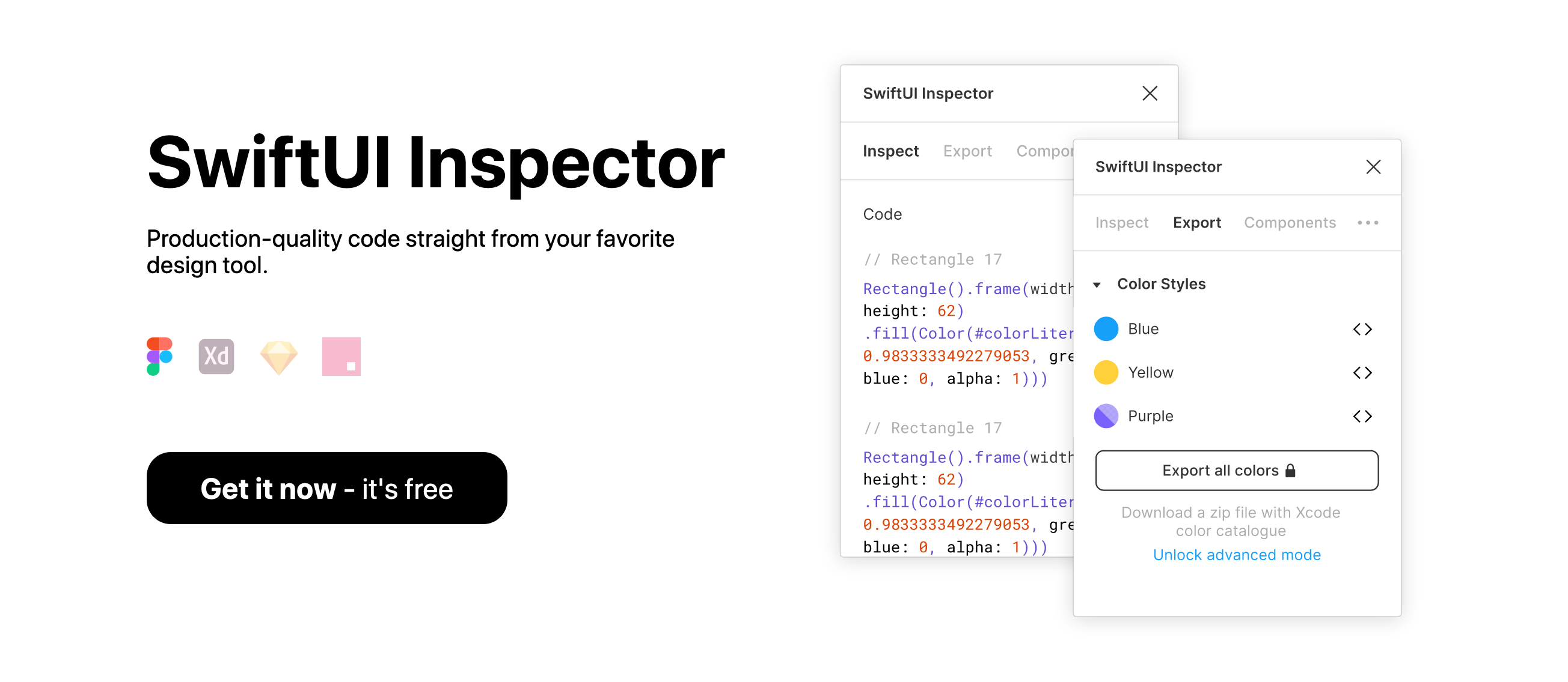 Swiftui Hero component screenshot