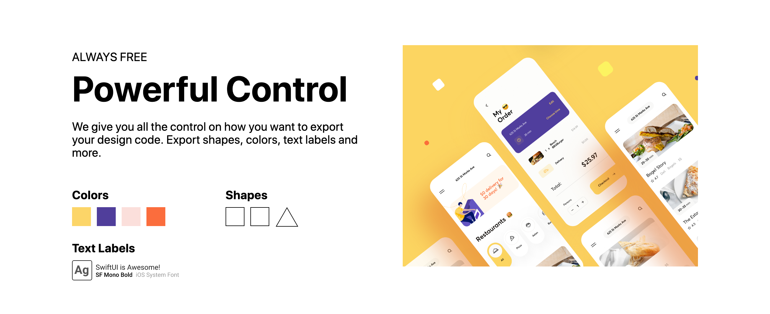 Swiftui Feature component screenshot